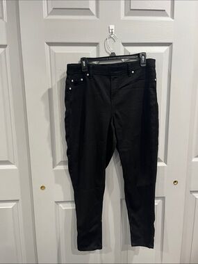 Diane Gilman Black DG Lux Sport Leggings